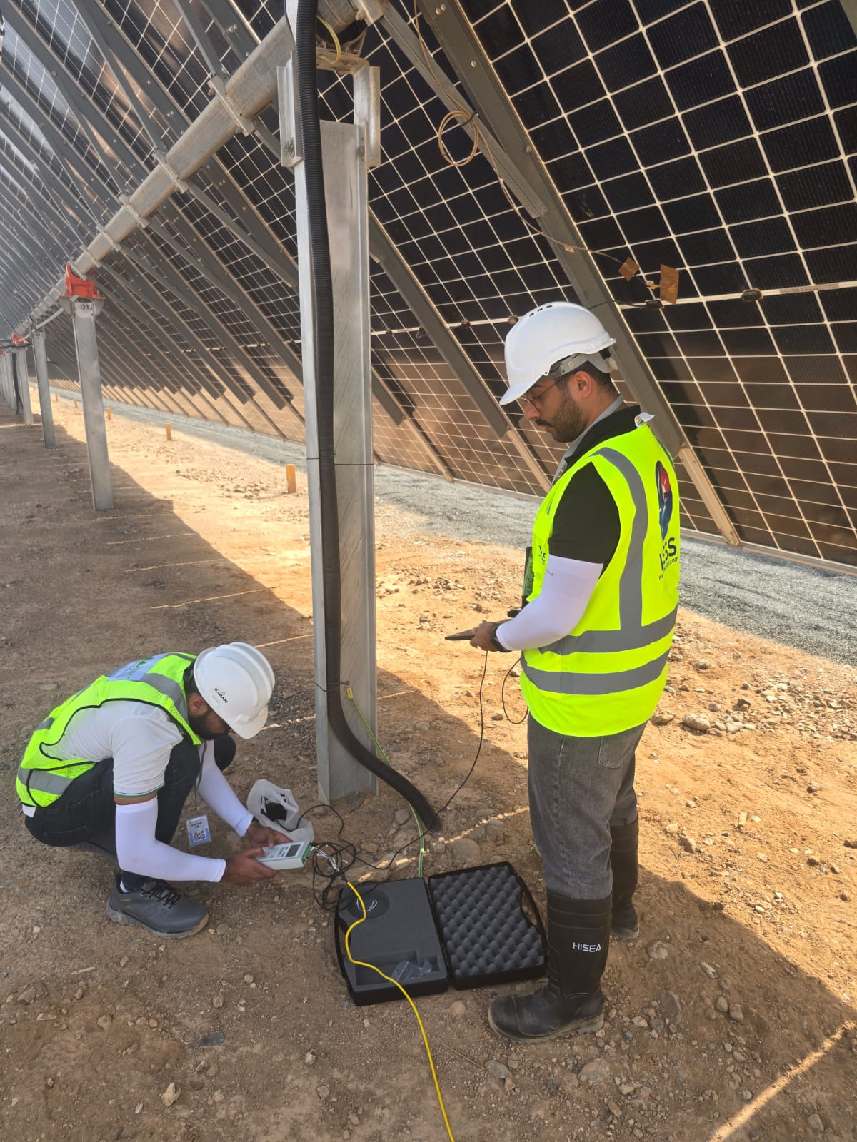 Albedo Measurement Campaign - Manah II Solar